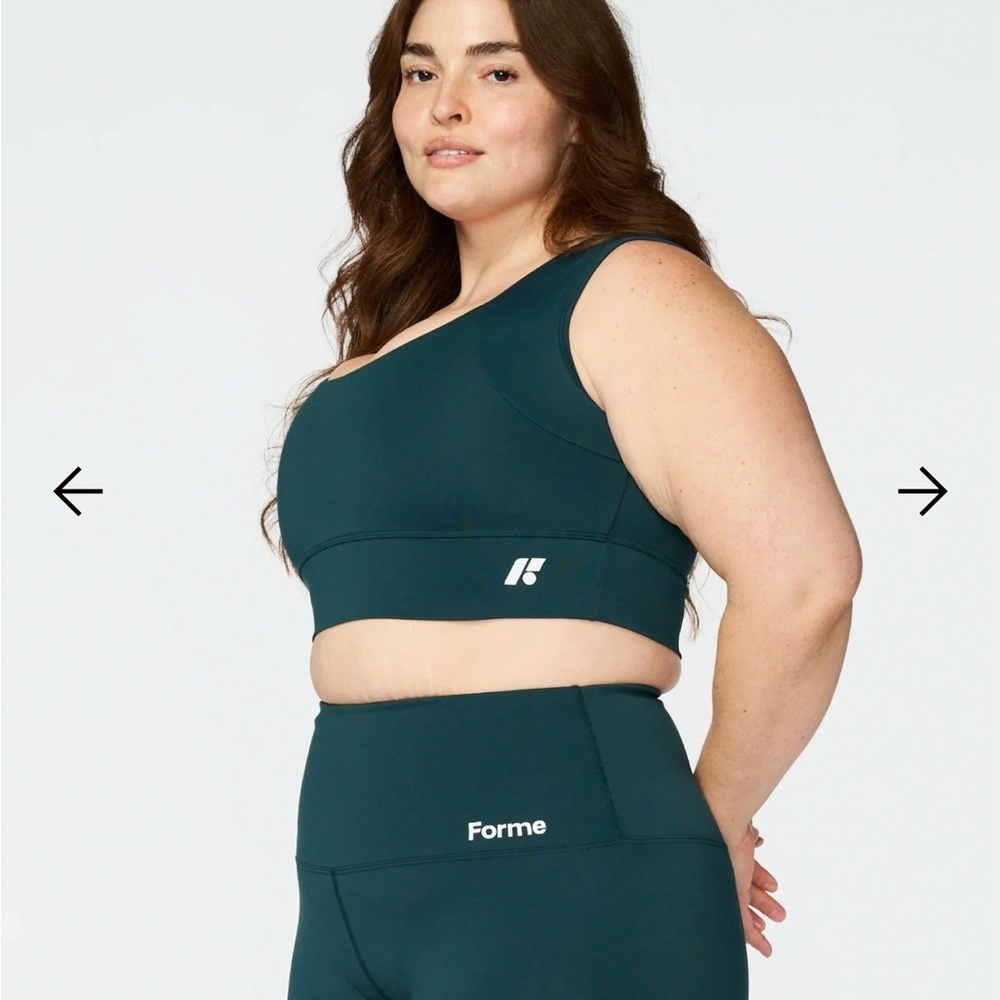 Forme Power Bra in Jade